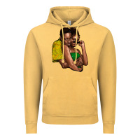 Vintage Mustard black couple Vintage Hoodie - NancyCooperArtShop