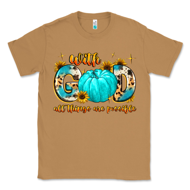 With God All Things Are Possible Classic Tee by MaliasSmallBusiness | Teevron