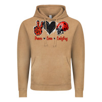 Vintage Camel Peace Love Ladybug Vintage Hoodie - Jasminsmagicworld