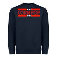 Navy Joe Biden Corn Pop Heavyweight Sweatshirt - Bettercallsaul