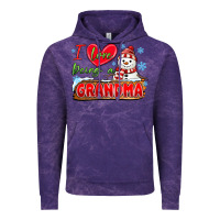 Cloud Purple i love being a grandma Vintage Hoodie - MaliasSmallBusiness