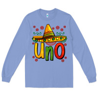 Colony Blue uno my first mexican birthday Long Sleeve Tee - Jasminsmagicworld