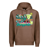 Chestnut mama cita needs a margarita Premium Hoodie - JahusDesignShop