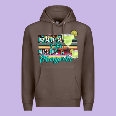 Mama Cita Needs A Margarita Premium Hoodie Designed By Jahusdesignshop