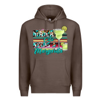 Coffee mama cita needs a margarita Premium Hoodie - JahusDesignShop