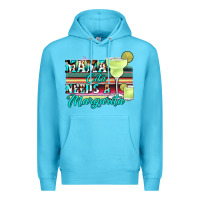 Ocean Blue mama cita needs a margarita Premium Hoodie - JahusDesignShop