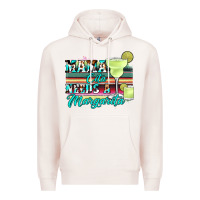 Pale Pink mama cita needs a margarita Premium Hoodie - JahusDesignShop