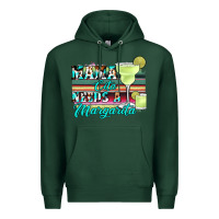 Sports Green mama cita needs a margarita Premium Hoodie - JahusDesignShop