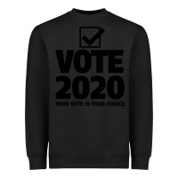 Black USA 2020 President Trump Biden election Heavyweight Sweatshirt - Bettercallsaul