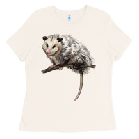 Bone opossum Ladies Tee - LillyAllenDesigns