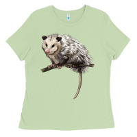 Matcha opossum Ladies Tee - LillyAllenDesigns