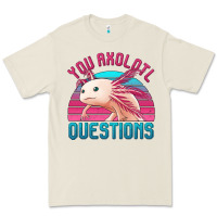 Bone you axolotl questions 80's retro sunset Premium Tee - Jasminsmagicworld