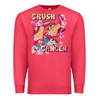 Cardinal Crush Breast Cancer Premium Sweatshirt - FaDigitalArtStudio