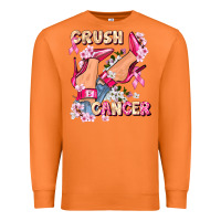 Carrot Crush Breast Cancer Premium Sweatshirt - FaDigitalArtStudio