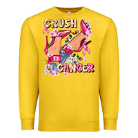 Lemon Crush Breast Cancer Premium Sweatshirt - FaDigitalArtStudio