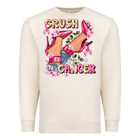 Sandshell Crush Breast Cancer Premium Sweatshirt - FaDigitalArtStudio