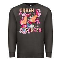 Smoke Crush Breast Cancer Premium Sweatshirt - FaDigitalArtStudio