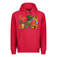 Cardinal One lucky cowboy St. Patricks day Premium Hoodie - HowdyJamesFarm