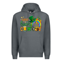 Rock One lucky cowboy St. Patricks day Premium Hoodie - HowdyJamesFarm