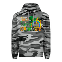 Slate Camo One lucky cowboy St. Patricks day Premium Hoodie - HowdyJamesFarm