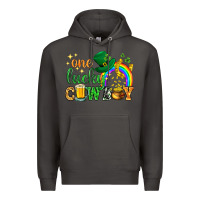 Smoke One lucky cowboy St. Patricks day Premium Hoodie - HowdyJamesFarm