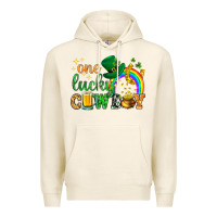 Tofu One lucky cowboy St. Patricks day Premium Hoodie - HowdyJamesFarm