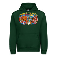 Forest Green my favorite players call me cousin basketball Urban Hoodie - CowhideDigitalArt