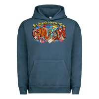 Pigment Midnight Navy my favorite players call me cousin basketball Urban Hoodie - CowhideDigitalArt