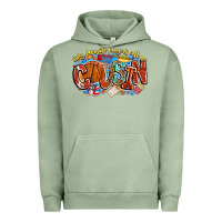 Pigment Oil Green my favorite players call me cousin basketball Urban Hoodie - CowhideDigitalArt