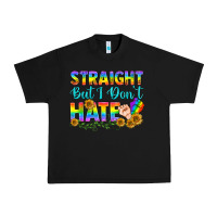 Black LGBTQ+ Straight But I Don't Hate Urban Heavy Tee - BundleAndBundleShop