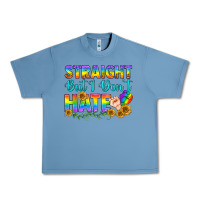 Pebble Blue LGBTQ+ Straight But I Don't Hate Urban Heavy Tee - BundleAndBundleShop