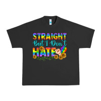 Pigment Black LGBTQ+ Straight But I Don't Hate Urban Heavy Tee - BundleAndBundleShop