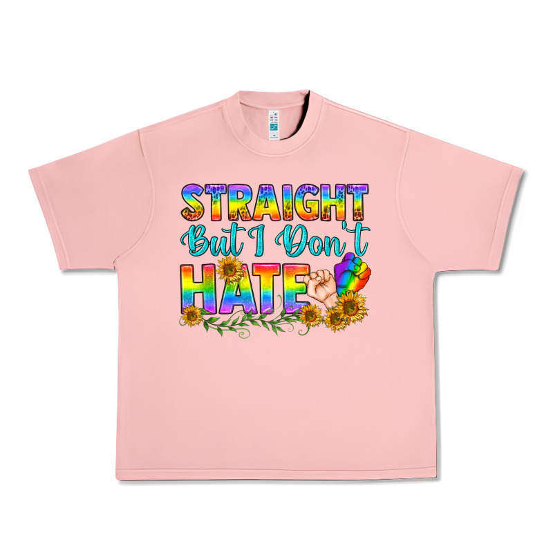 Lgbtq+ Straight But I Don't Hate Urban Heavy Tee by BundleAndBundleShop | Teevron