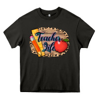 Asphalt teacher life background 3200x2400 Heavy Core Tee - AdoDesignShop