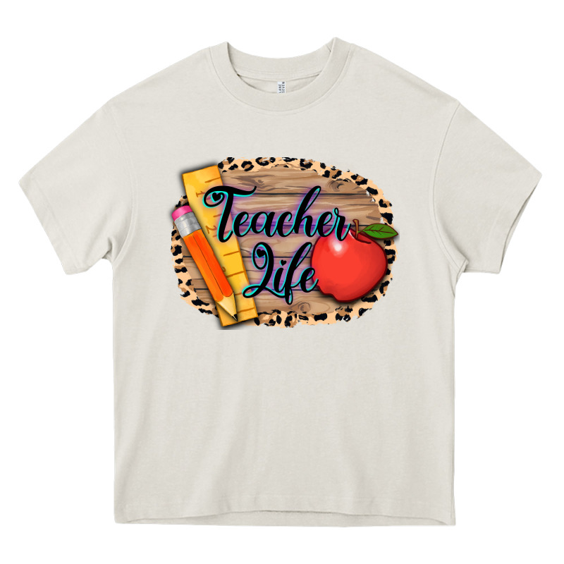 Teacher Life Background 3200x2400 Heavy Core Tee by AdoDesignShop | Teevron