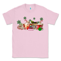 Bubblegum Pink Christmas coffee Classic Tee - MaliasSmallBusiness