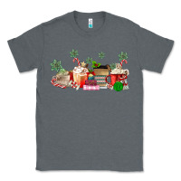 Charcoal Heather Christmas coffee Classic Tee - MaliasSmallBusiness