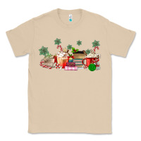 Mushroom Christmas coffee Classic Tee - MaliasSmallBusiness