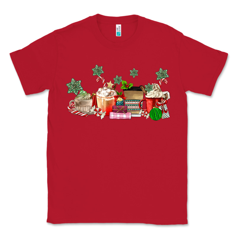 Christmas Coffee Classic Tee by MaliasSmallBusiness | Teevron