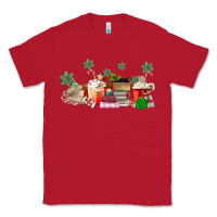 Red Christmas coffee Classic Tee - MaliasSmallBusiness