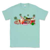 Seafoam Christmas coffee Classic Tee - MaliasSmallBusiness