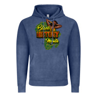Vintage Denim black history month Vintage Hoodie - NancyCooperArtShop