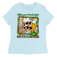 When You're Dead Inside But It's St Patricks Ladies Tee | Teevron