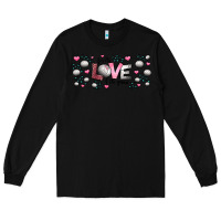 Black for the love of the game  volleyball Long Sleeve Tee - Jasminsmagicworld