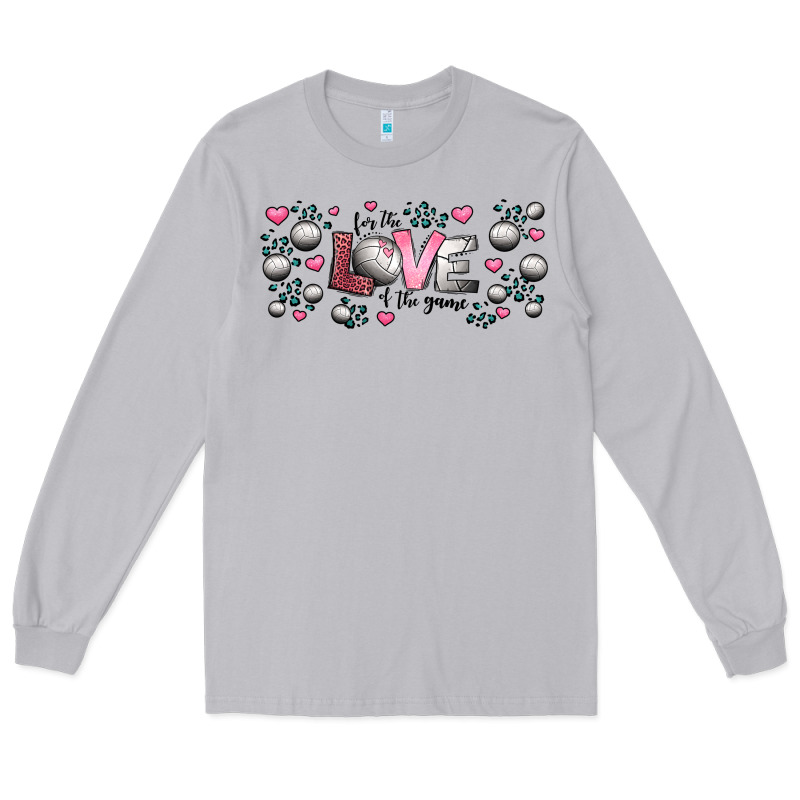 For The Love Of The Game  Volleyball Long Sleeve Tee by Jasminsmagicworld | Teevron