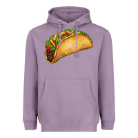 Lavender Taco Heavyweight Hoodie - FaDigitalArtStudio