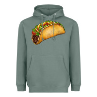 Sage Taco Heavyweight Hoodie - FaDigitalArtStudio