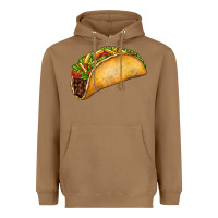Toasted Coconut Taco Heavyweight Hoodie - FaDigitalArtStudio