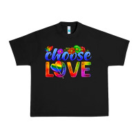 Black Pride LGBTQ+ Choose Love Urban Heavy Tee - BundleAndBundleShop
