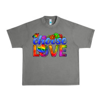 Tornado Pride LGBTQ+ Choose Love Urban Heavy Tee - BundleAndBundleShop